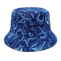 Shells Print Reversible Bucket Hat