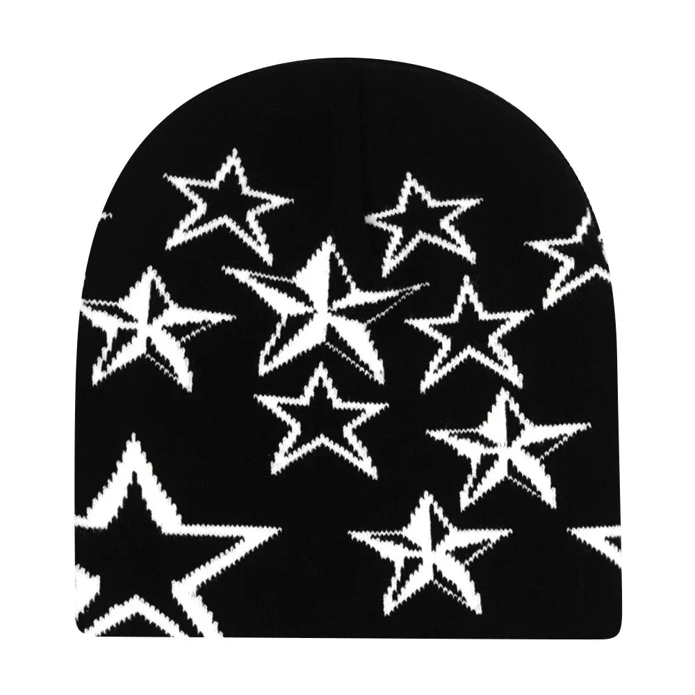 Shining Stars Winter Knitted Beanie