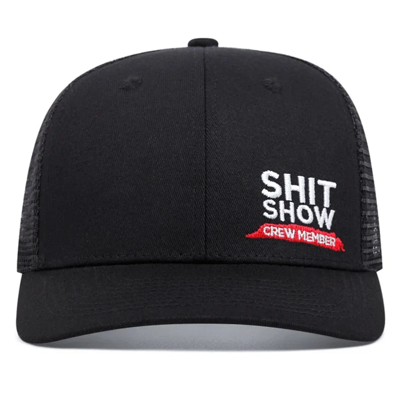 Shit Show Crew Member Trucker Cap