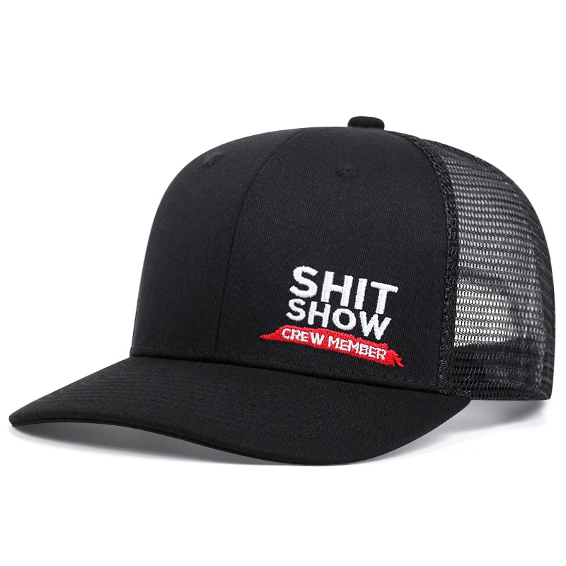 Shit Show Crew Member Trucker Cap