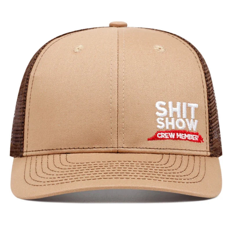 Shit Show Crew Member Trucker Cap