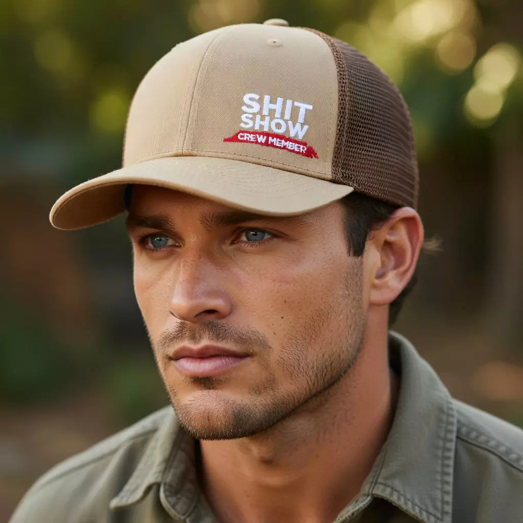 Shit Show Crew Member Trucker Cap