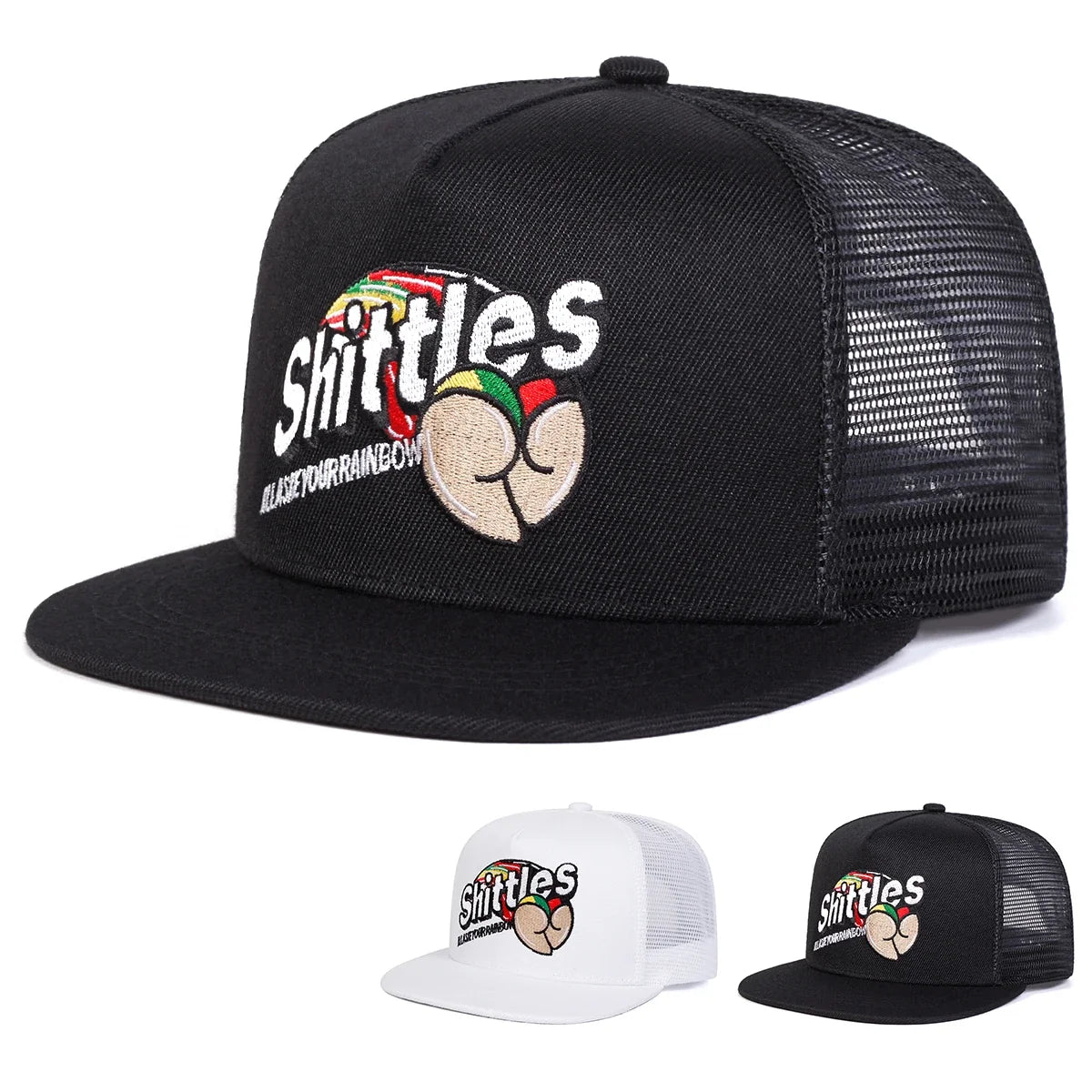 Shittles Trucker Snapback Cap