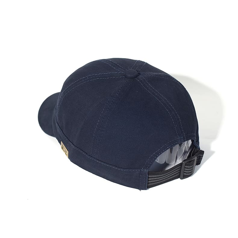 Short Brim Plain Baseball Cap