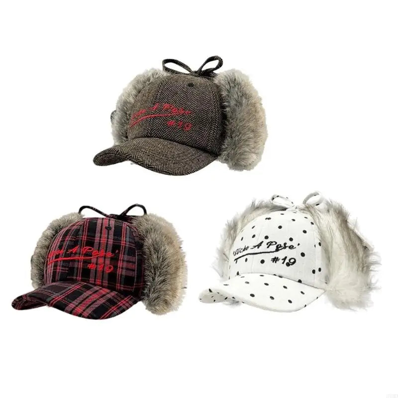 Sick A Pose Winter Earflaps Baseball Cap