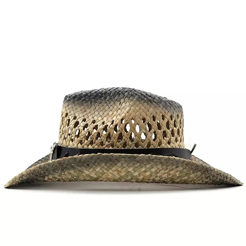 Silver Bull Straw Cowboy Hat