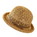 Siracusa Sun Rolled Brim Raffia Bucket Hat