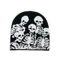 Skeleton Parade Halloween Winter Knitted Beanie