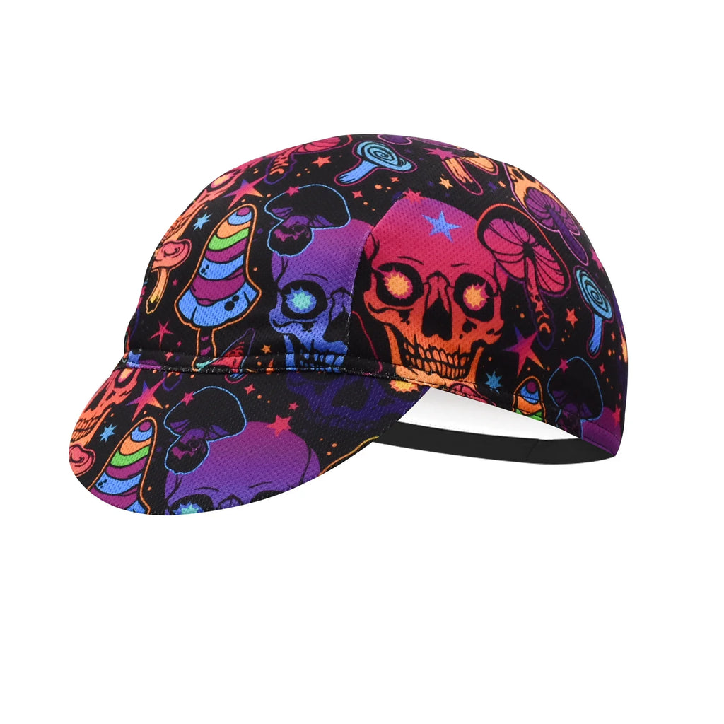 Skulls Graffiti Cycling Cap