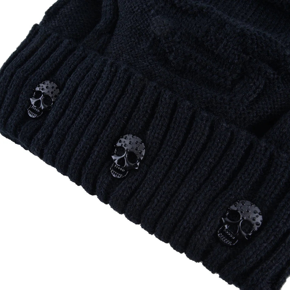 Skulls Winter Knitted Beanie