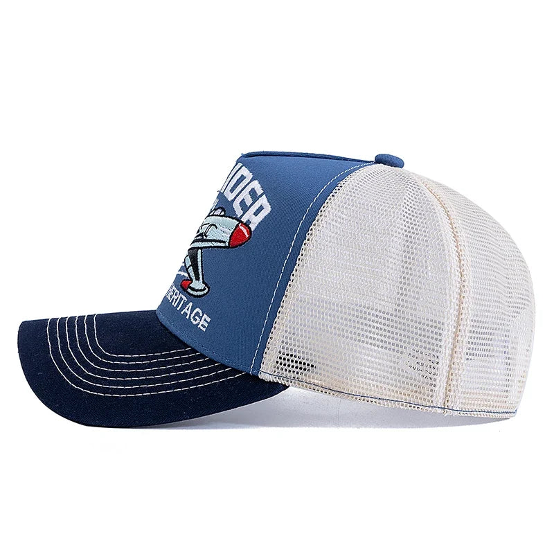 Sky Rider Station Baseball Trucker Cap
