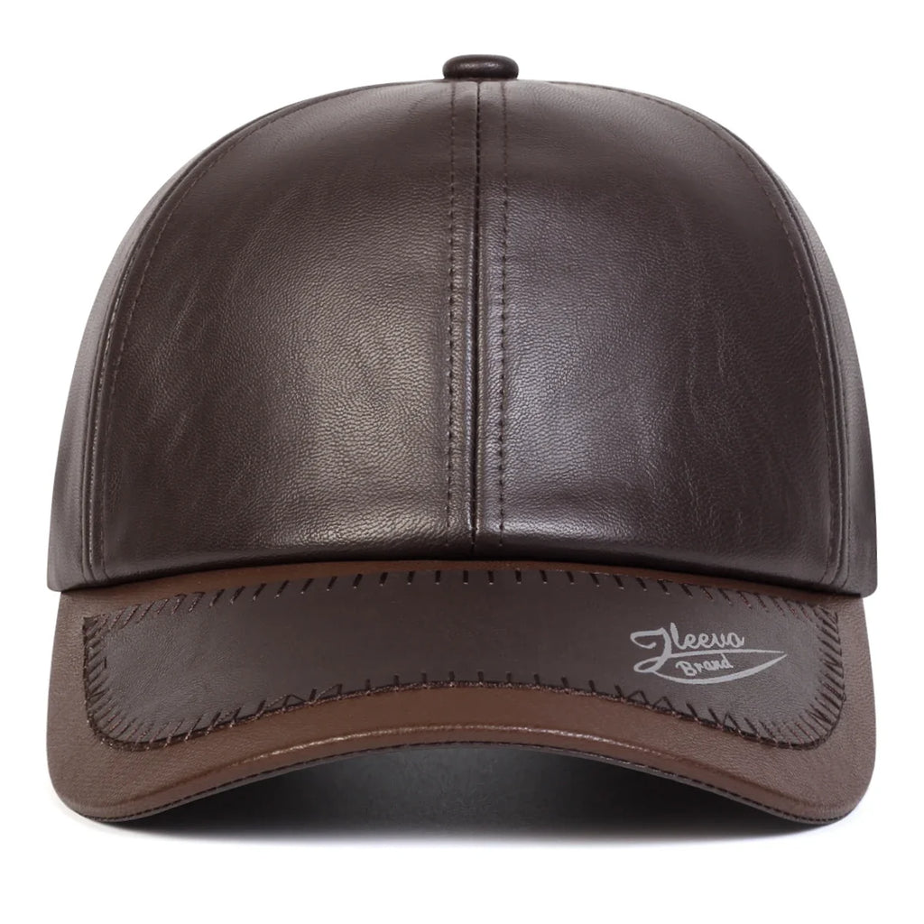 Sleevo Leather Baseball Cap