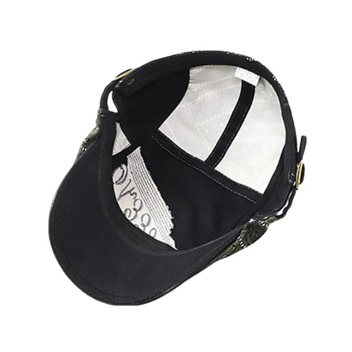 Sleevo Ethnic Patchwork Flat Cap