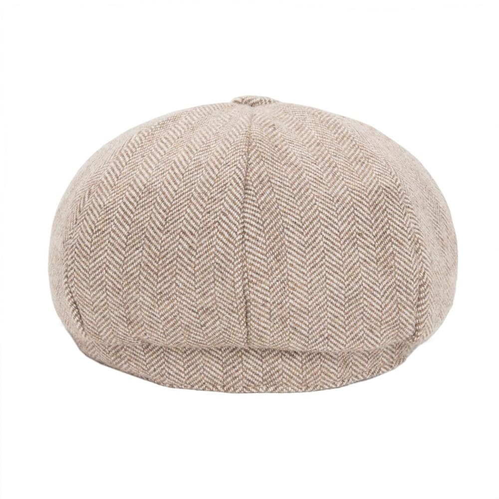 Small Size Wool Newsboy Cap