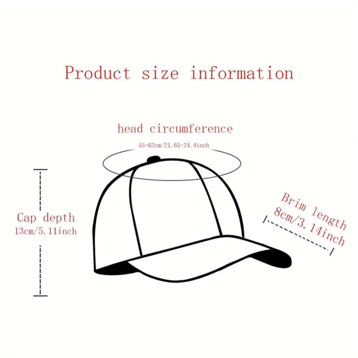 Smile Plain Cotton Snapback Cap