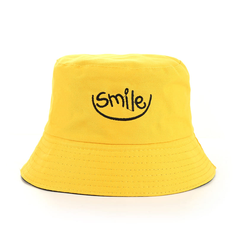 Smile Reversible Bucket Hat