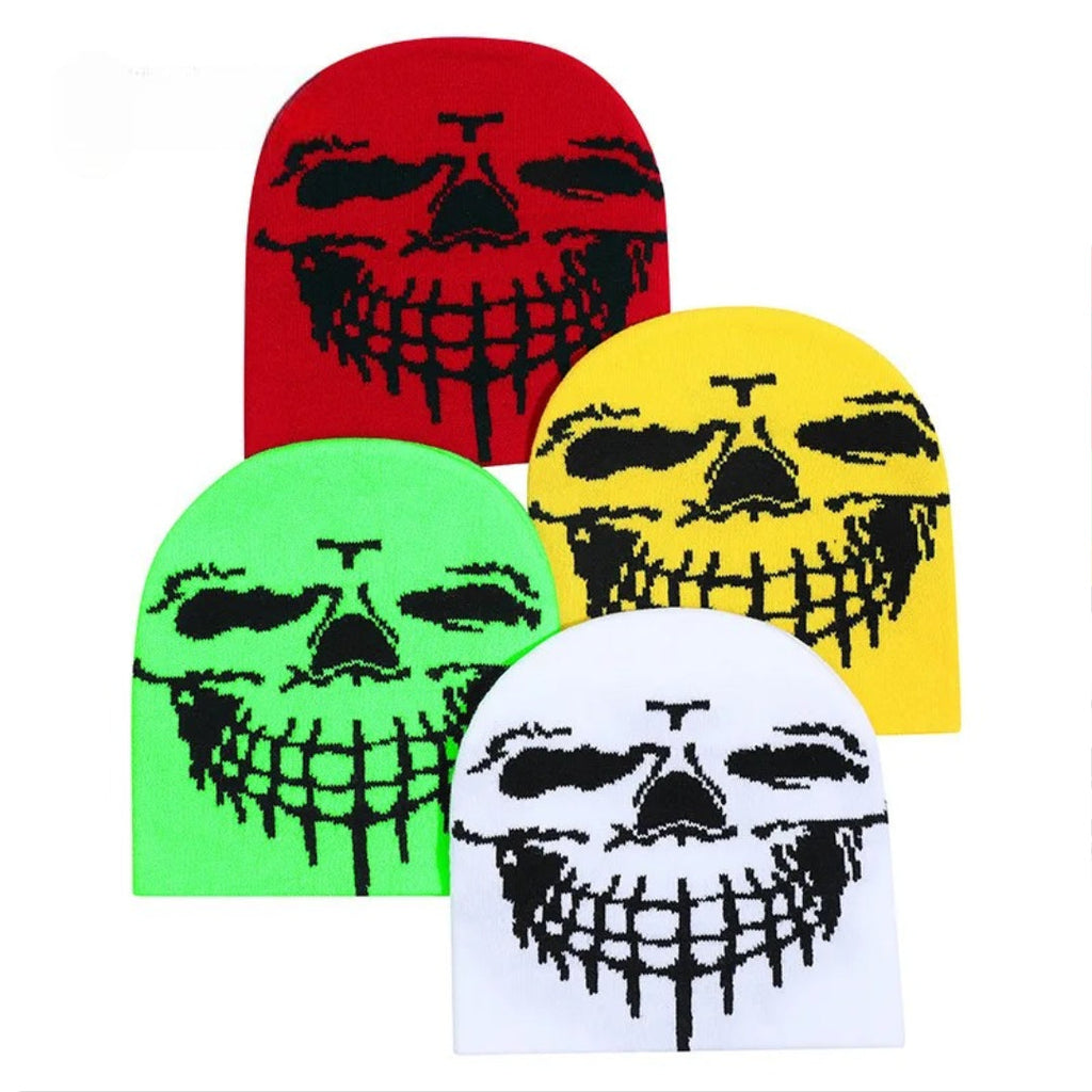 Smiling Death Knitted Beanie