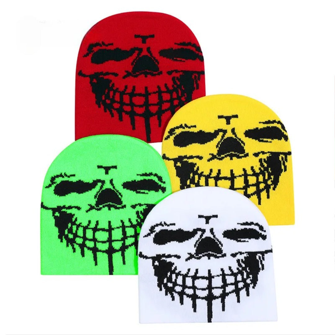 Smiling Death Knitted Beanie