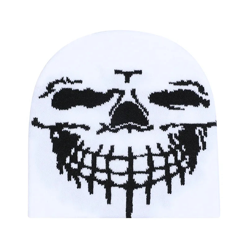 Smiling Death Knitted Beanie