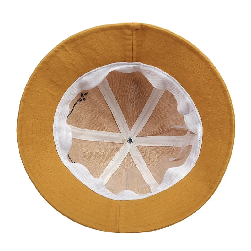 Smiling Frog Cotton Bucket Hat