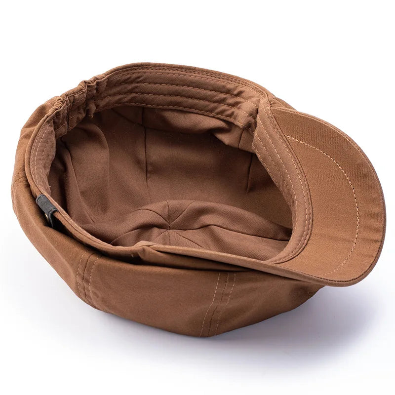 Smith Cotton Oversize Newsboy Cap