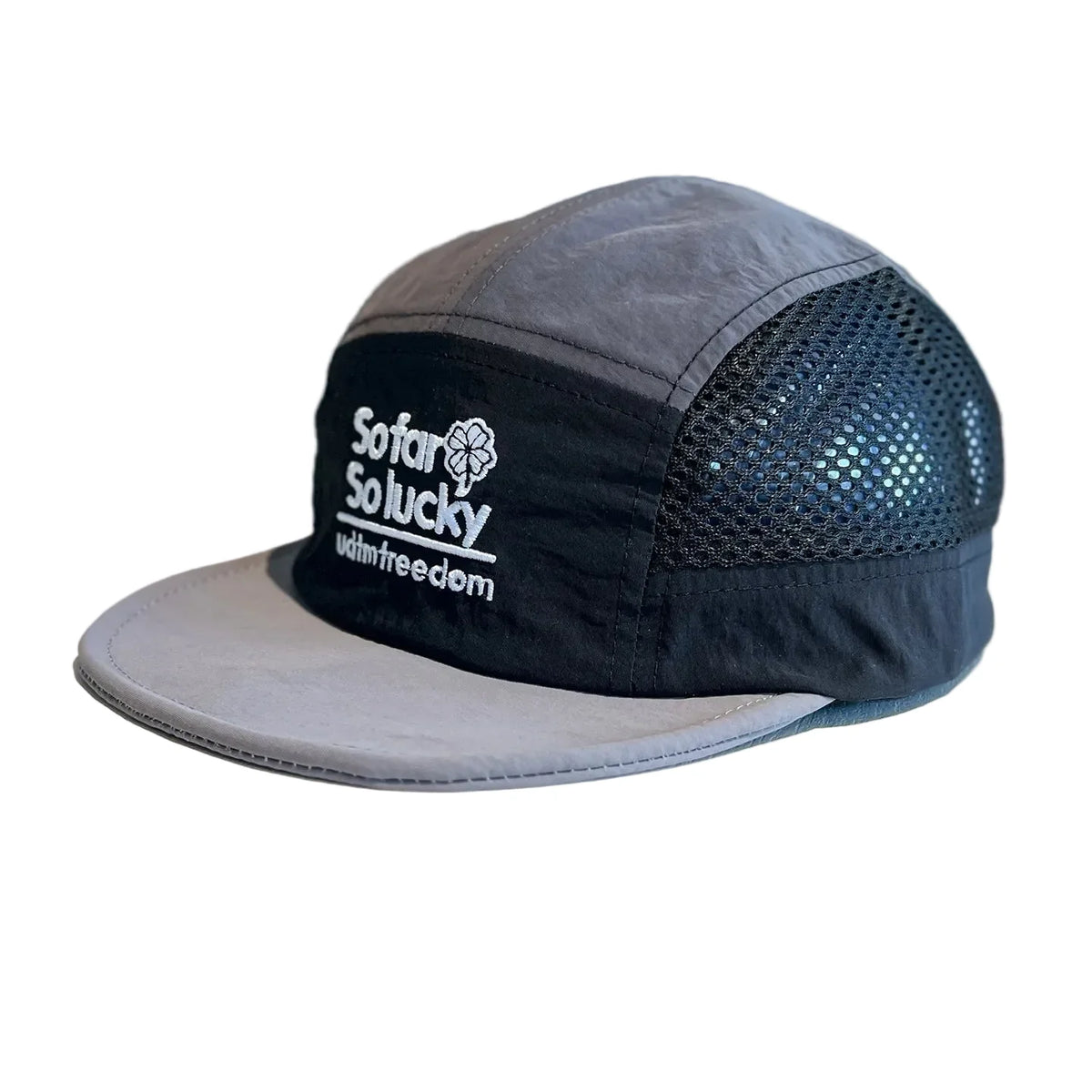 So Far So Lucky Flat Visor 5-Panels Cap ﻿