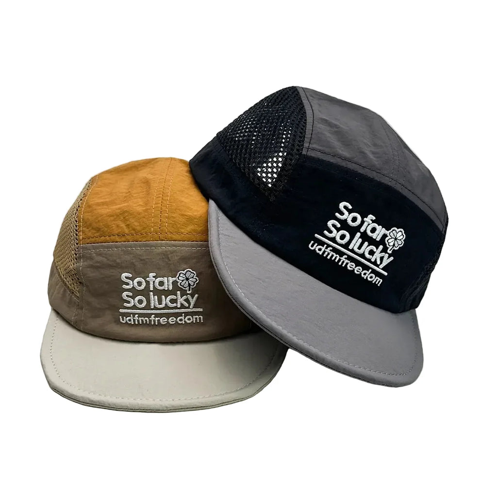 So Far So Lucky Flat Visor 5-Panels Cap ﻿