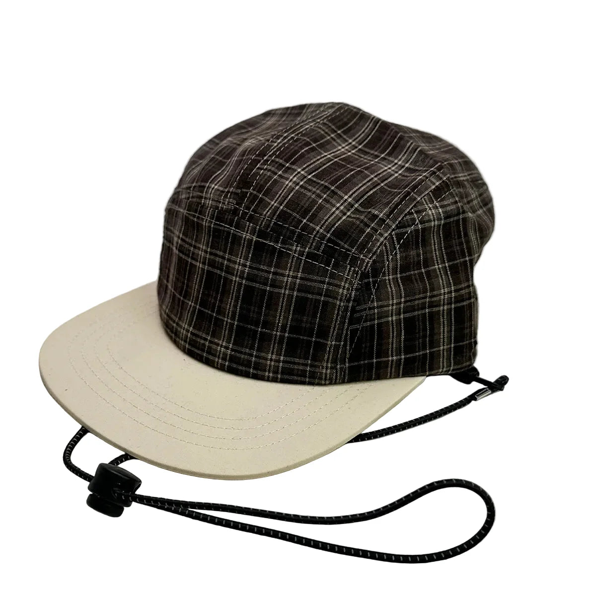 Solverson Retro Plaid 5-Panels Cap
