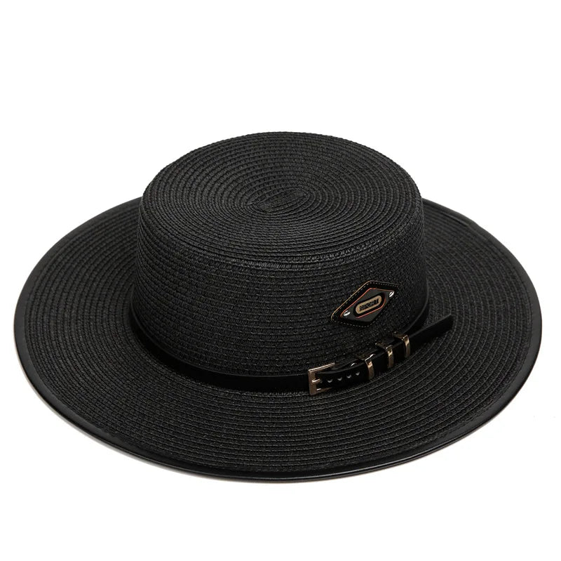 Sorocaba Summer Straw Boater Hat