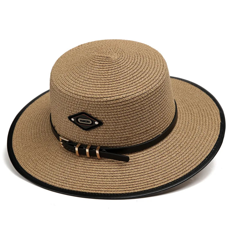 Sorocaba Summer Straw Boater Hat