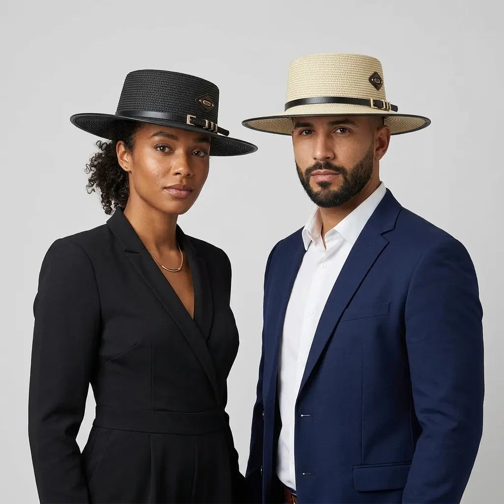 Sorocaba Summer Straw Boater Hat