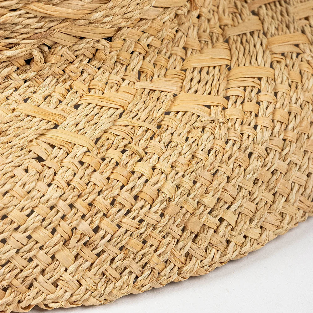 Sorrento Sun Handmade Raffia Bucket Porkpie Hat