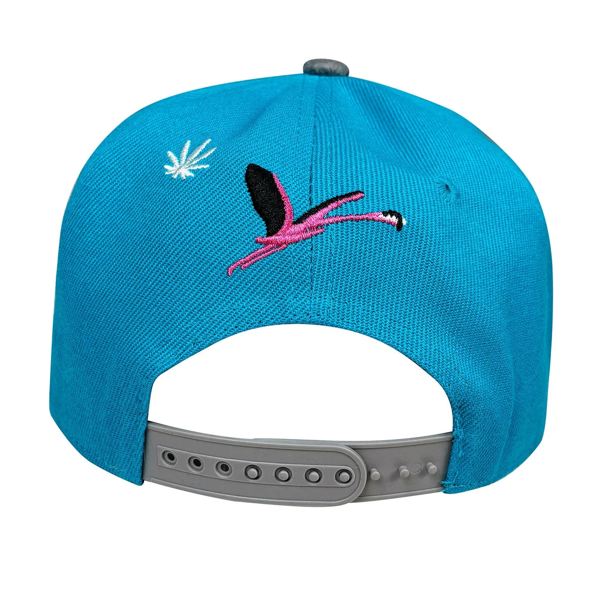 South Beach Turquoise Blue Snapback Cap