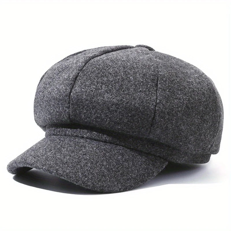 Southampton Women Wool Newsboy Cap