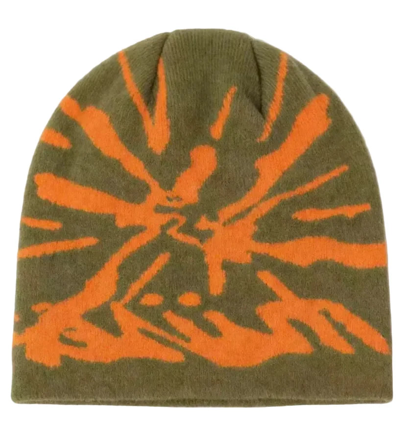 Splatter Painting Winter Beanie