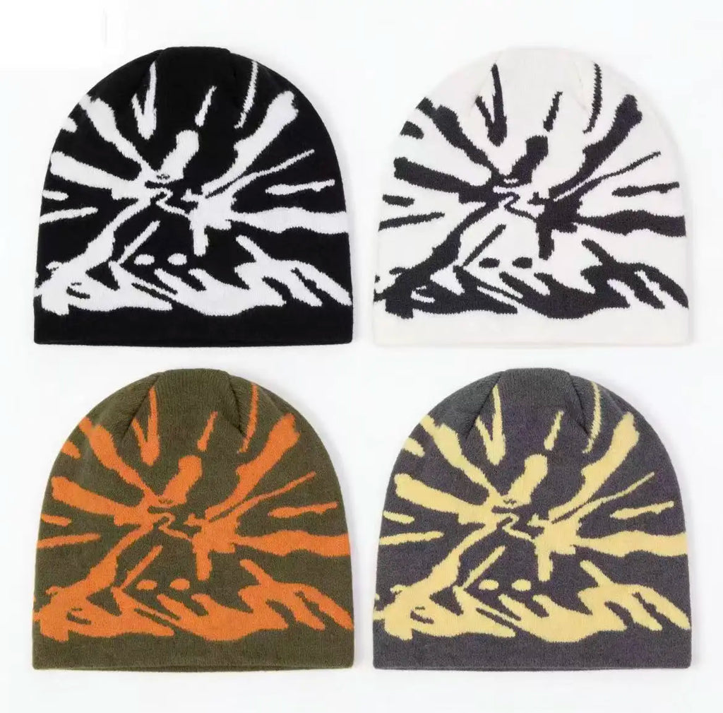 Splatter Painting Winter Beanie