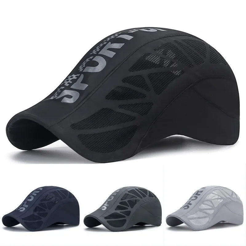Sports Cycling Flat Cap