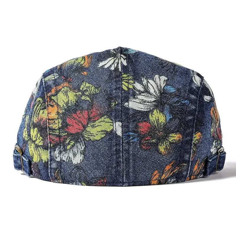 Spring Whisper Cotton Flat Cap