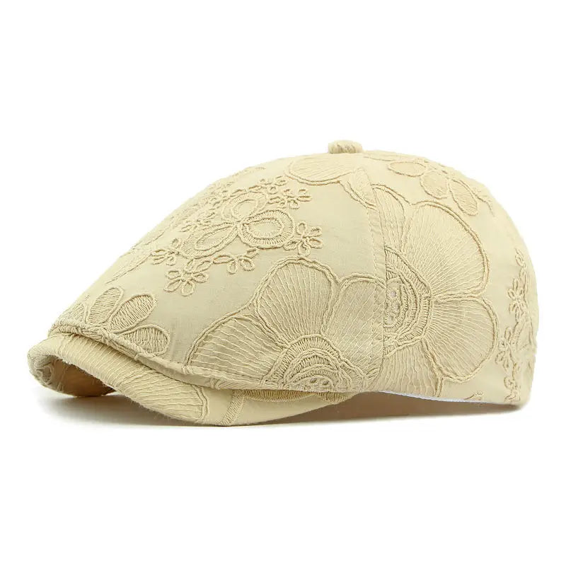 Springfield Floral Flat Gatsby Cap