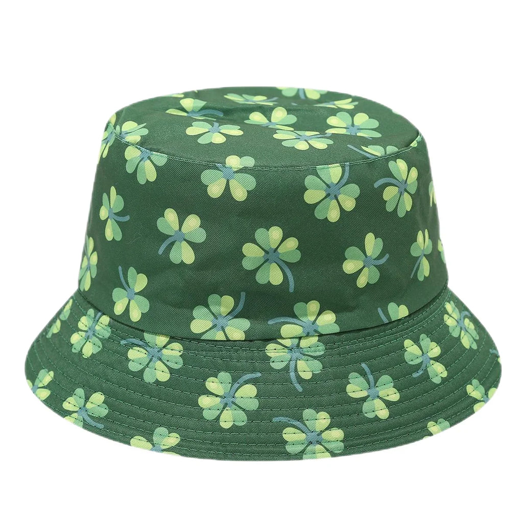 St Patrick's Day Reversible Bucket Hat