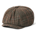 Stafford Tartan Cotton Newsboy Cap