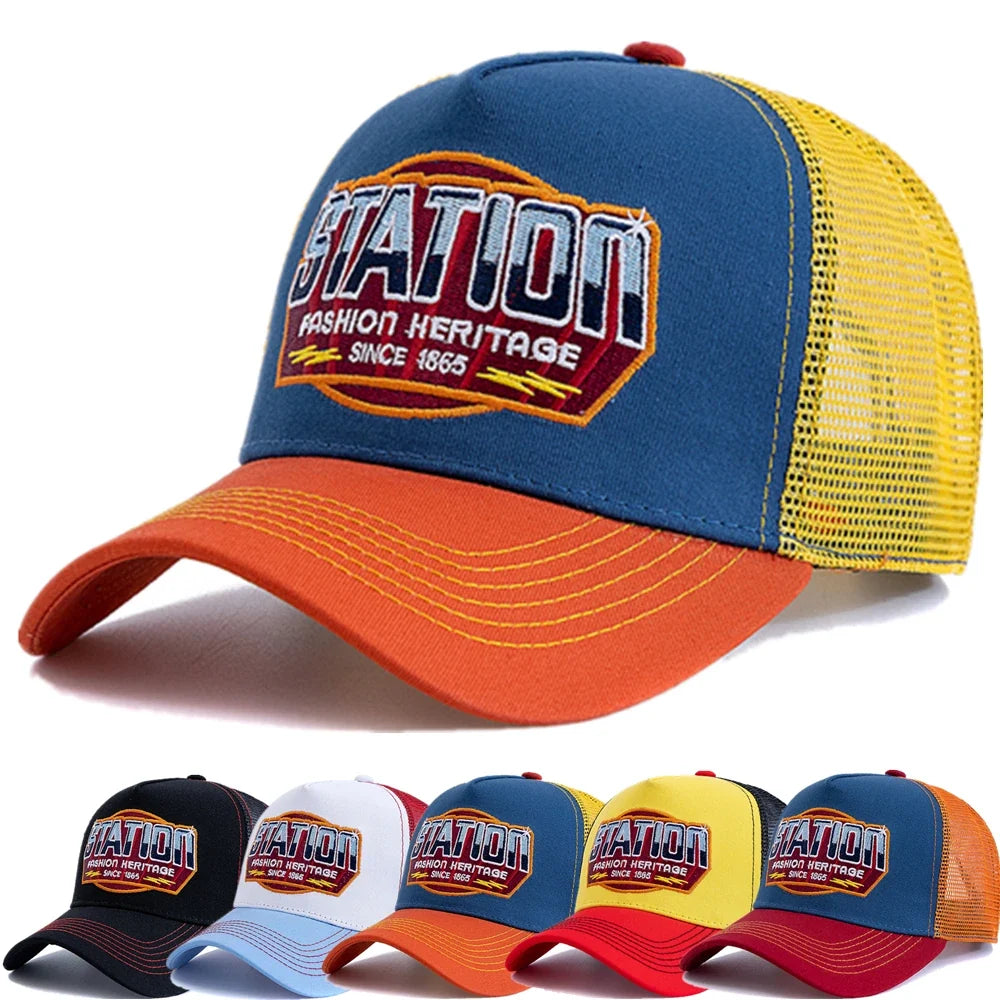 Station Fashion Heritage 1865 Trucker Cap