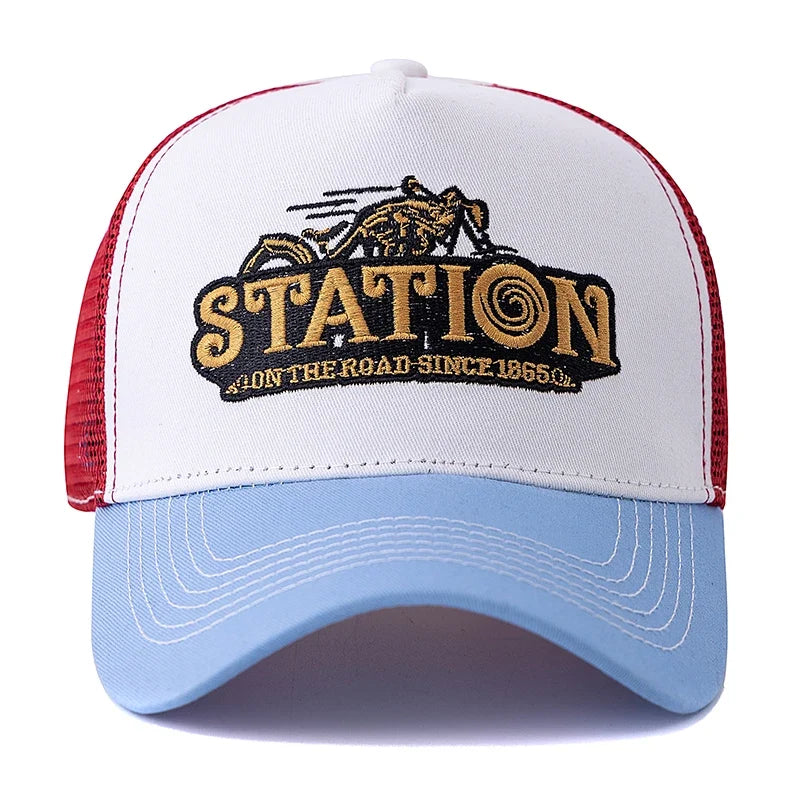 Station On The Road 1865 Trucker Cap