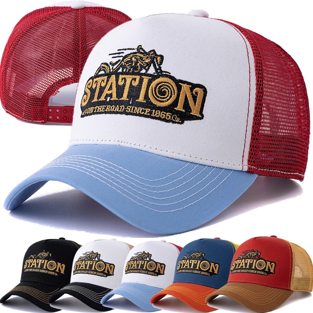 Station On The Road 1865 Trucker Cap