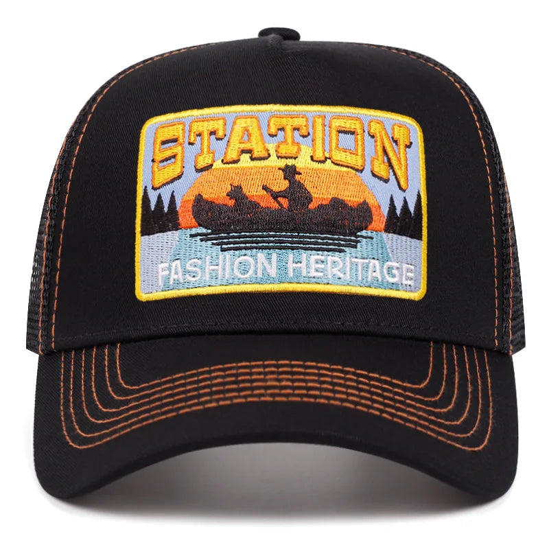 Station Yukon River Trucker Cap