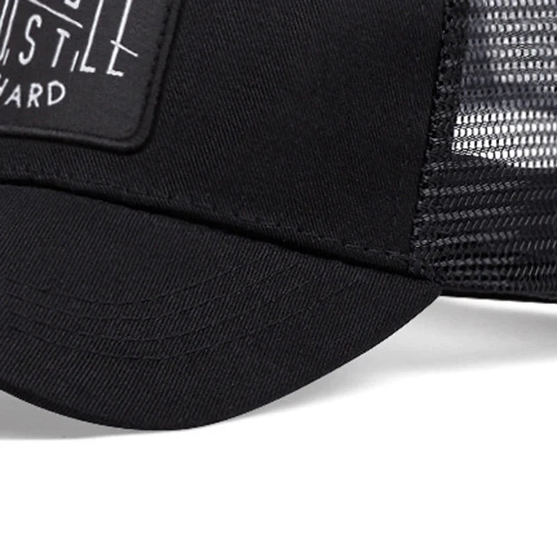Stay Humble Embroidered Black Trucker Cap