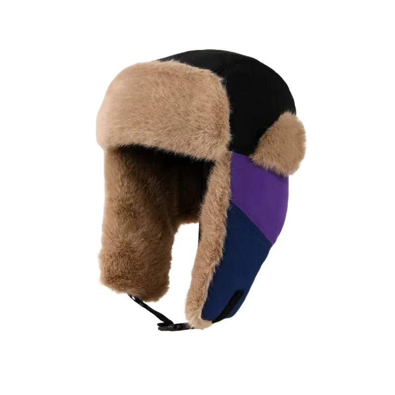 Stenmark Waterproof Winter Skiing Fur Bomber Hat
