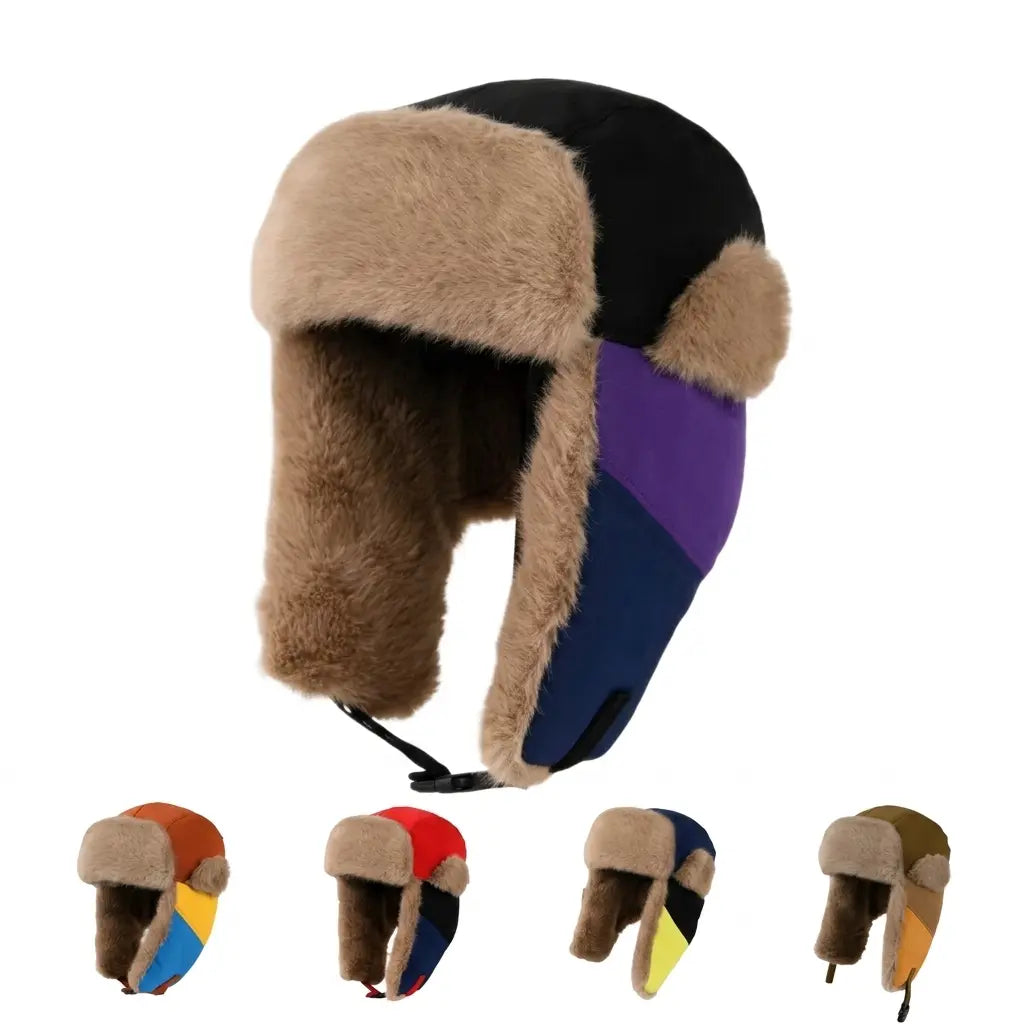 Stenmark Waterproof Winter Skiing Fur Bomber Hat