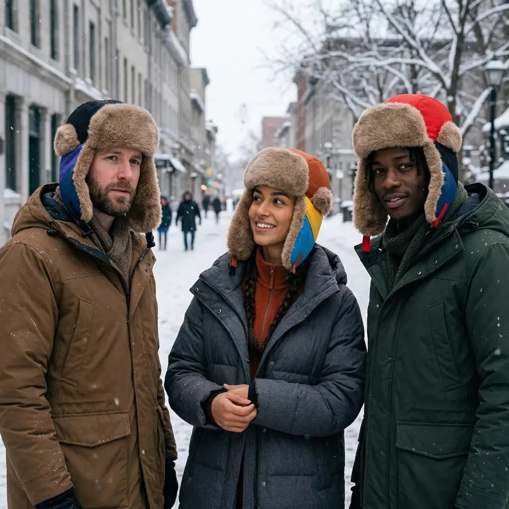 Stenmark Waterproof Winter Skiing Fur Bomber Hat