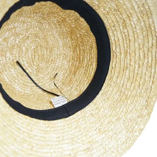 Stockport Handmade Summer Straw Bucket Hat